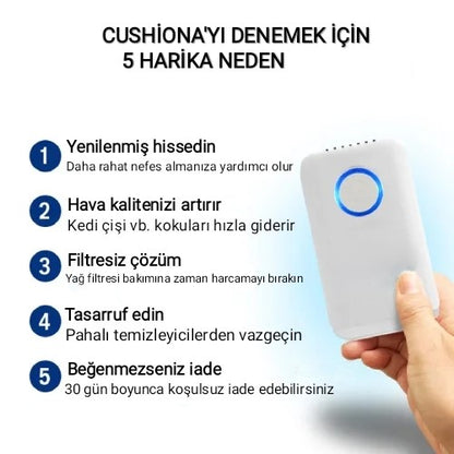 Cushiona™ Tak Çalıştır Koku Giderici